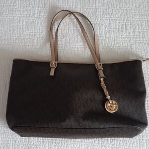 Michael Kors Monogram Tote Bag